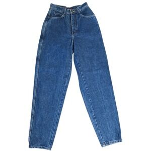 Vintage Jordache High Rise Relaxed Fit Jeans Size 3/4 x 30" Inseam